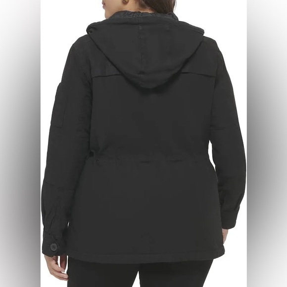 Levi’s light weight military jacket plus size black NWT - Picture 2 of 12